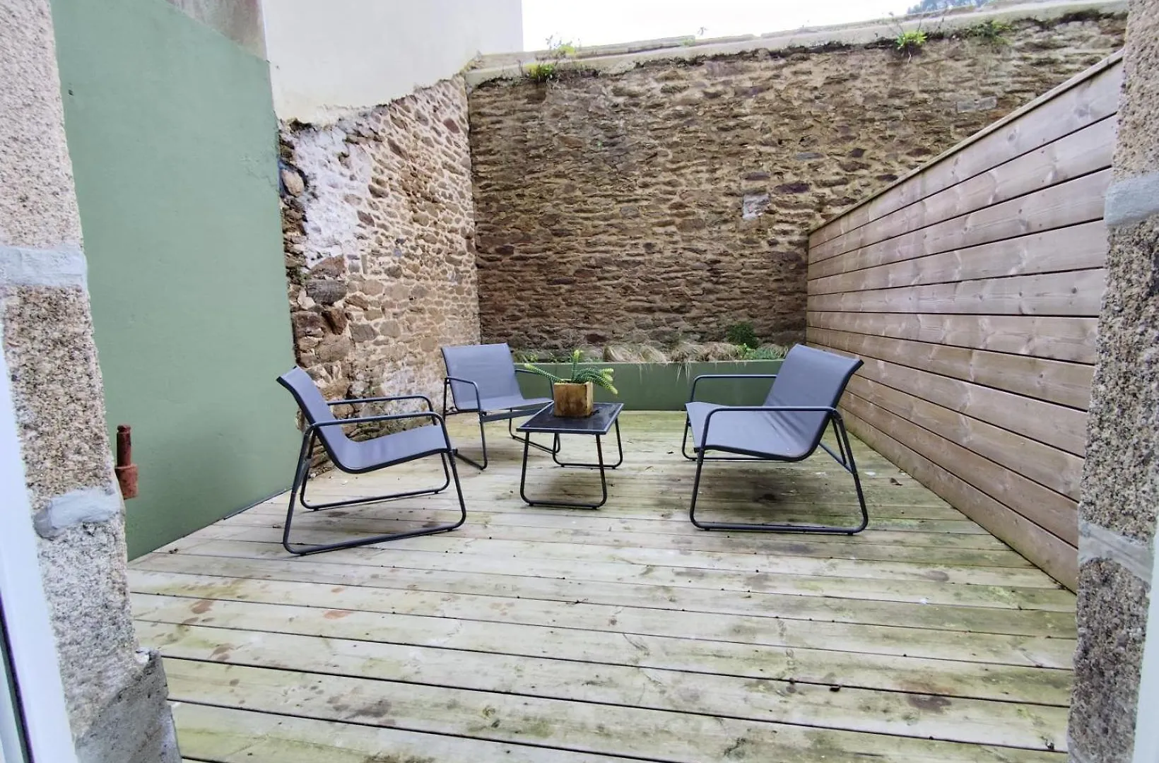 Apartmán Beau Et Calme T1 Avec Terrasse Au Coeur De Kerinou Brest